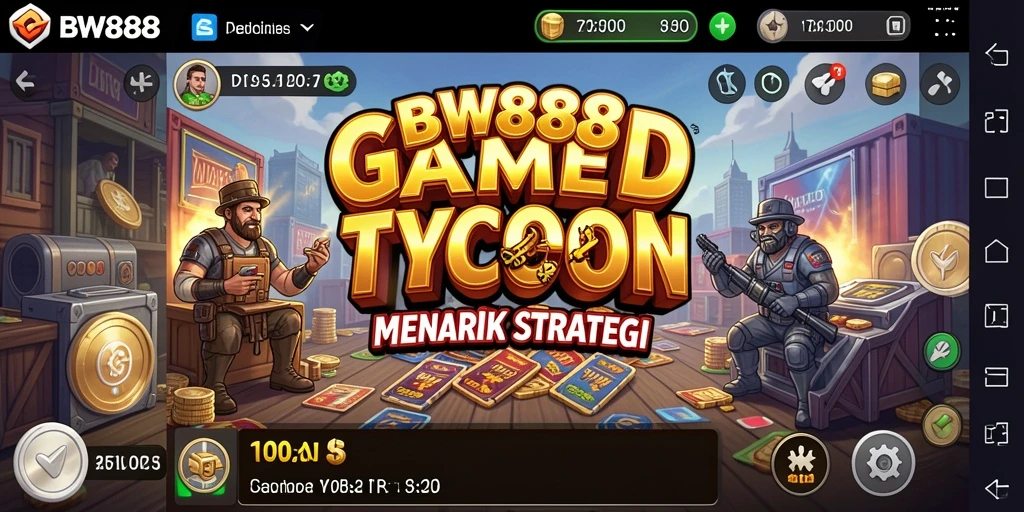 Tangkapan layar BW888 menampilkan gameplay Tycoon yang dinamis dan menarik.