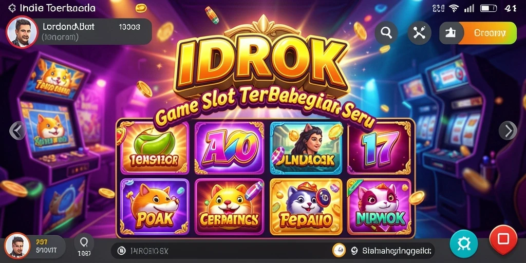 Screenshot gameplay <strong>IDROK</strong> yang penuh aksi dan keseruan.
