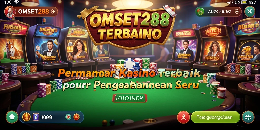 Tampilan menarik dari gameplay OMSET288 yang mendebarkan.